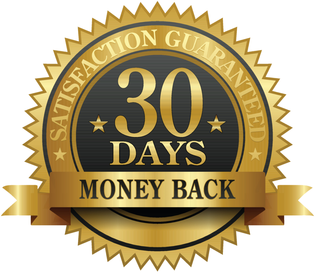 30 Day Money Back Guarantee